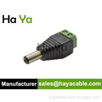 2.1mm DC Male Power Jack Connector Plug for LED Strip Light